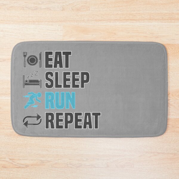 Item preview, Eat Sleep Run designed and sold by GamerGeekMedia.