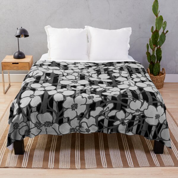Item preview, Black and White Dogwood designed and sold by Carolina Diaz.