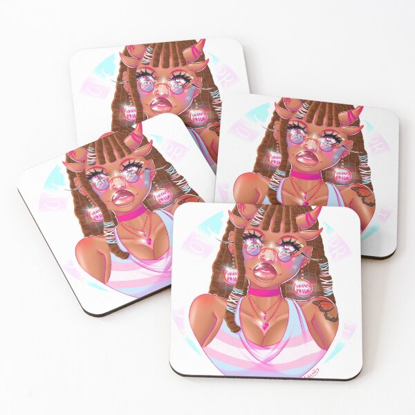 Item preview, Trans pride demon! designed and sold by Lauii.