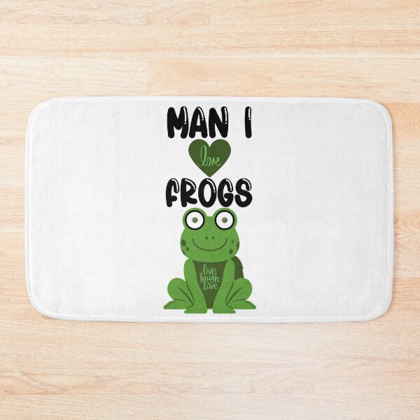 Item preview, MAN I LOVE FROGS designed and sold by wildwhimsical.
