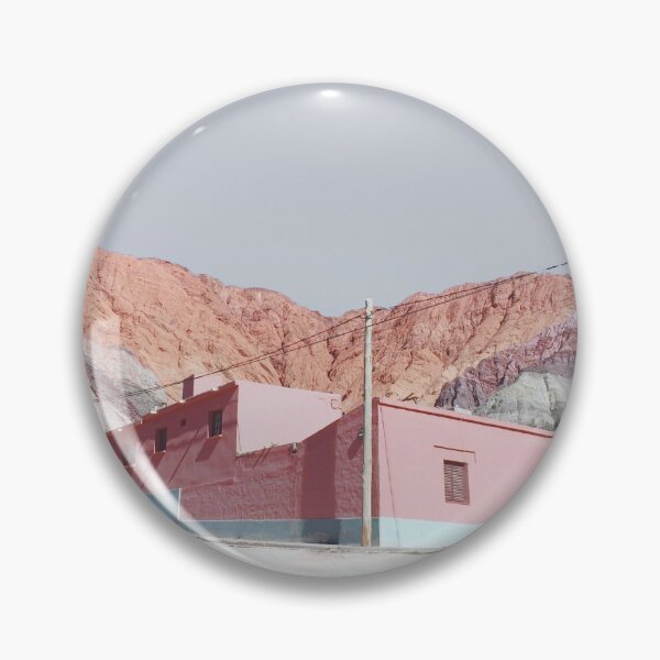 Item preview, Desert Mountain Town | Gray Aesthetic Travel Photography designed and sold by Sarahelena Barrios.