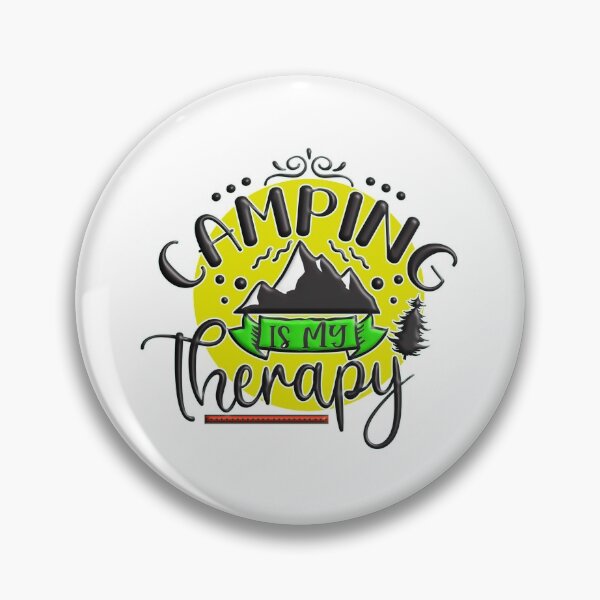 Item preview, Camping is my therapy designed and sold by Douglas  Walker.