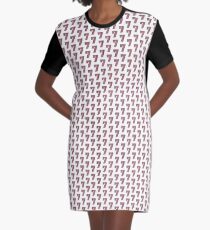 The Seventh Cylon (Now Angry Cylon Red!) Graphic T-Shirt Dress
