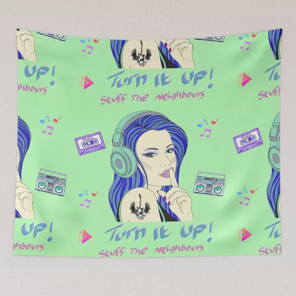 Item preview, Turn it up 80s style  91 designed and sold by TJ-Allen.