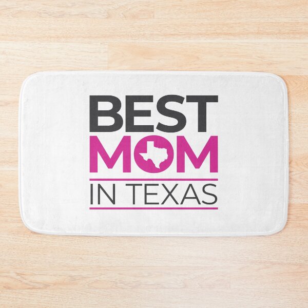 Item preview, Best Mom In Texas (pink/gray) designed and sold by OddPop.