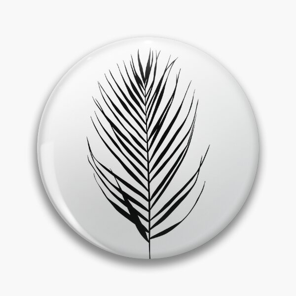 Item preview, Palm leaf silhouette illustration - Evelyn designed and sold by TheColourStudy.