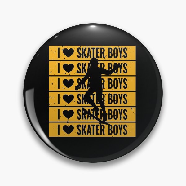 Item preview, i love skater boys designed and sold by StudioSalaman.
