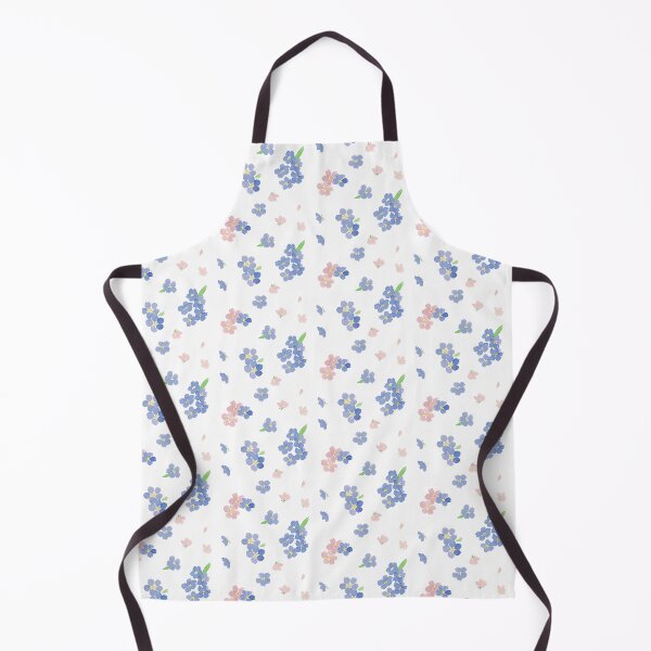 Item preview, Forget Me Not Loose Watercolor Flowers designed and sold by Danica Templeton.