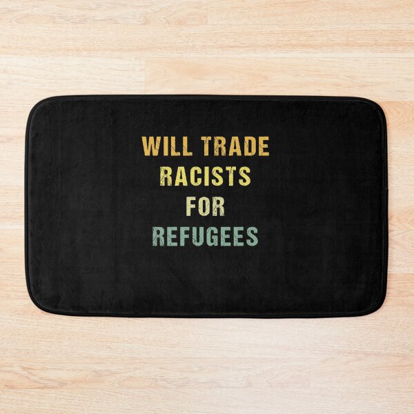 Item preview, Will Trade Racists For Refugees Shirt No Human Is Illegal Shirt Anti Trump Shirt Protest Shirt designed and sold by midodesign20.