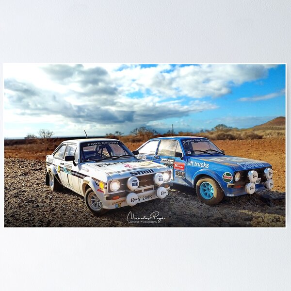 Item preview, Ford Escort MK 2 Rally Cars designed and sold by rusticwolf.