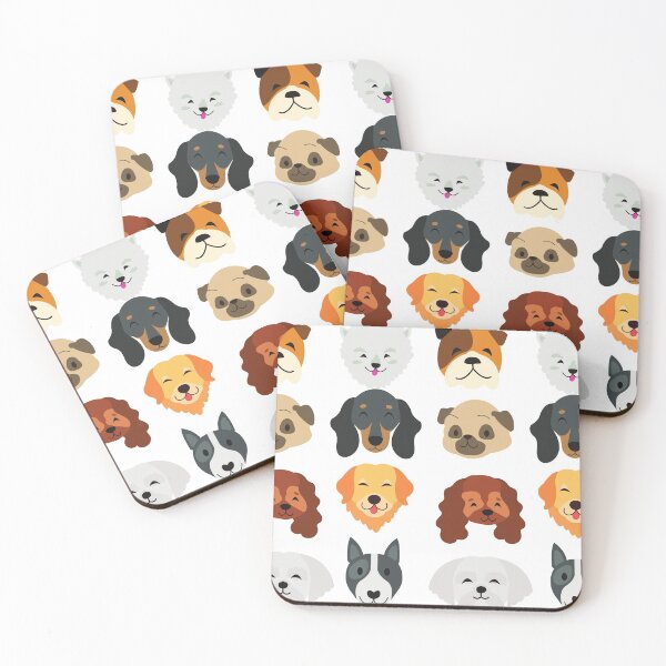 Item preview, Illustrated puppy patterns designed and sold by Badmoviesrus.
