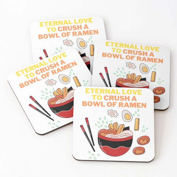 Item preview, Eternal Love for Ramen - ラーメン大好き designed and sold by Myōhō Print Co..