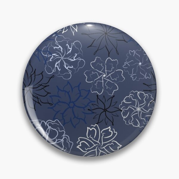 Item preview, flowers blue vibe designed and sold by M8961.