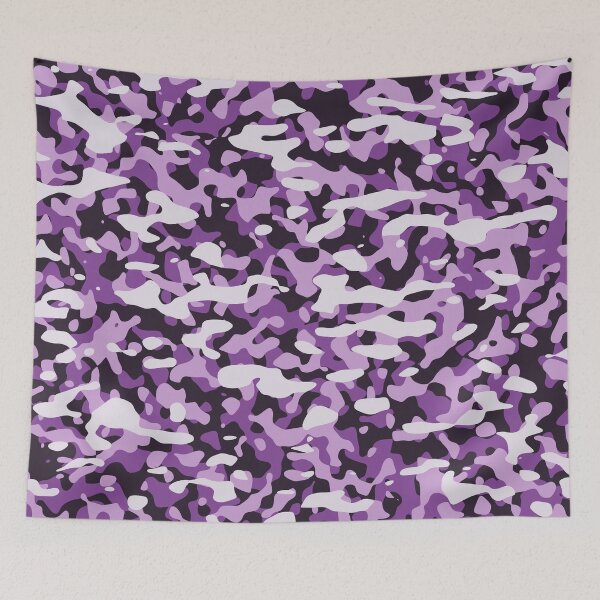 Aperçu de l'œuvre Camouflage violet créée et vendue par Jones-nock.