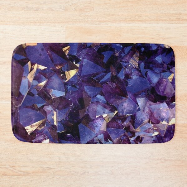 Item preview, Amethyst gold crystal gemstone designed and sold by Cutees-designs.