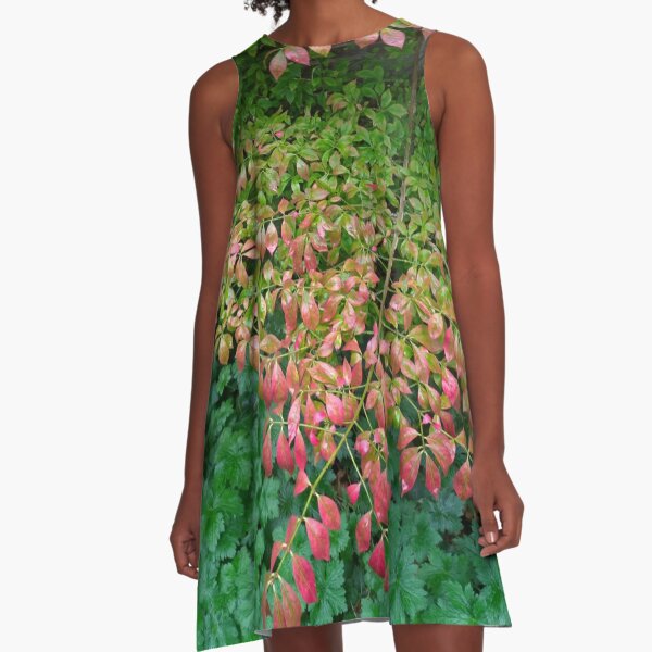 Item preview, Green Spring Tree - red leaves designed and sold by LifeSimpliCity.