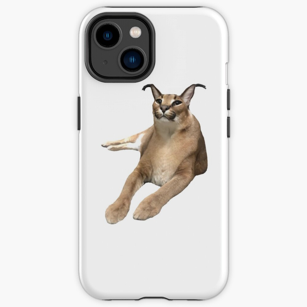  iPhone 14 Big Floppa Meme Cat Case : Cell Phones & Accessories