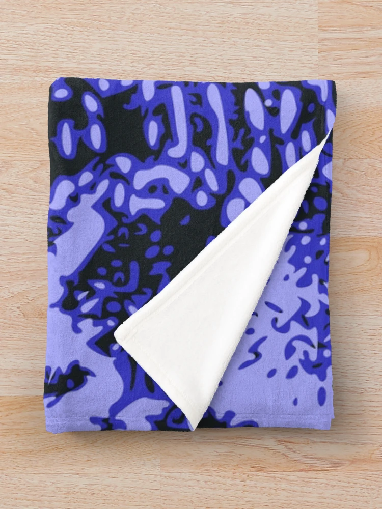 Thumbnail 3 of 6, Throw Blanket, Python Skin designed and sold by DesignFantazia.