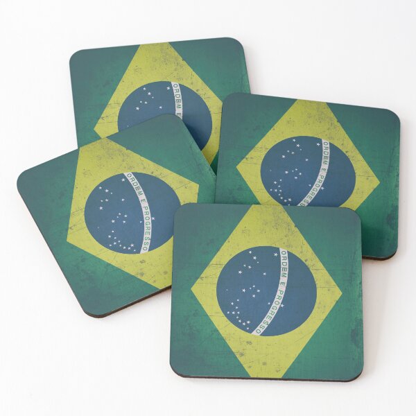 Item preview, Brazilian flag, analog texture designed and sold by Francesko221.