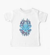 Verdrehte Tentakeln Baby T-Shirt