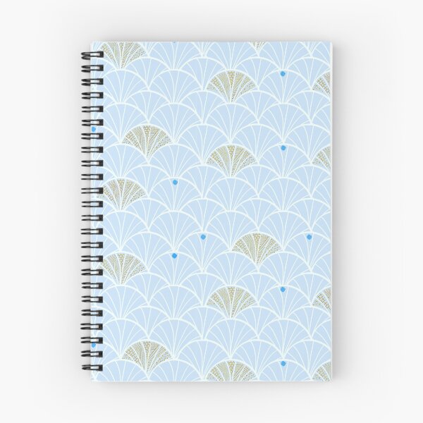 Item preview, Scallop Seashells - Blue designed and sold by Jasrese.