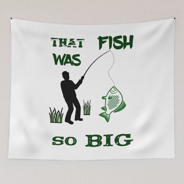 Item preview, THIS FISH WAS SO BIG designed and sold by loiret1958.