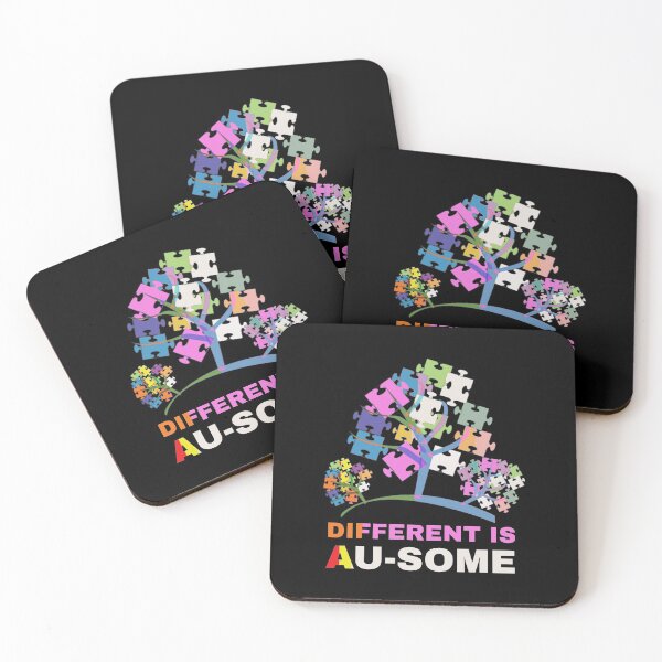 Item preview, mental health campaign, autism slogan, autism,different is au-some designed and sold by doctors-apparel.