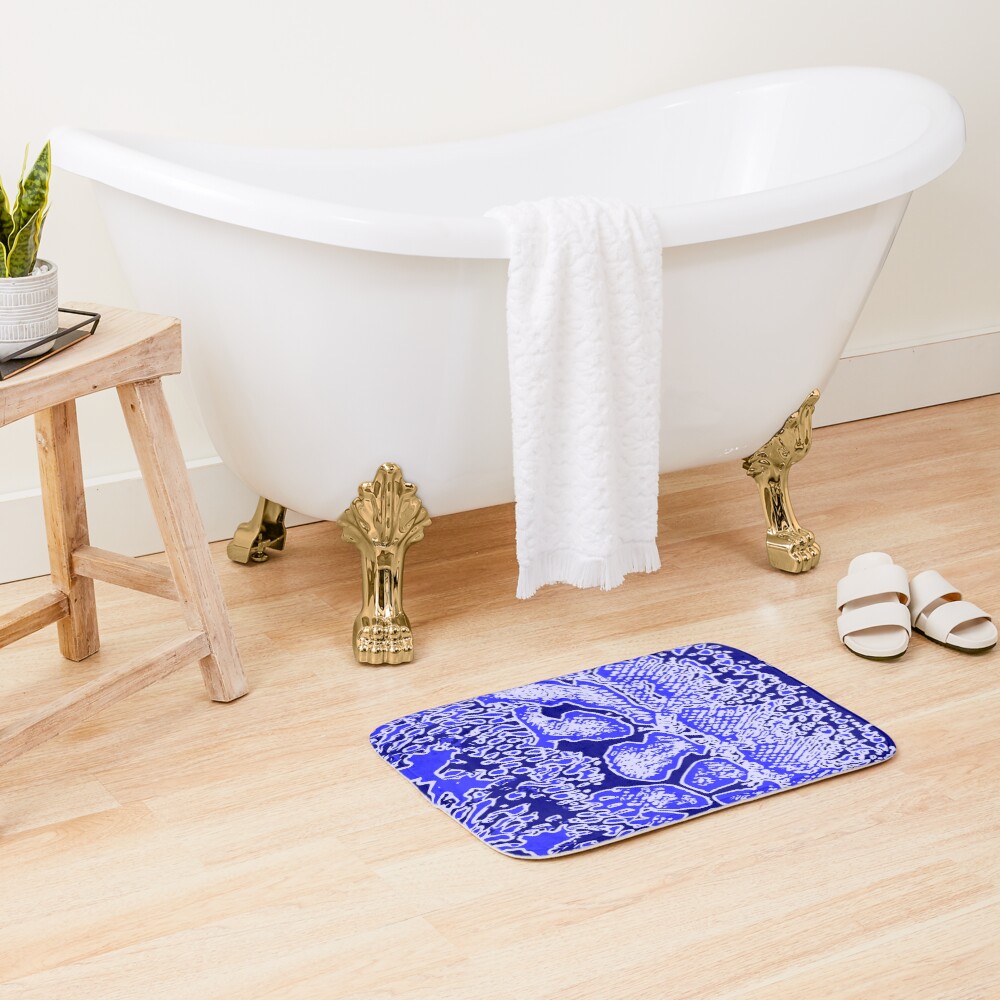 Item preview, Bath Mat designed and sold by DesignFantazia.