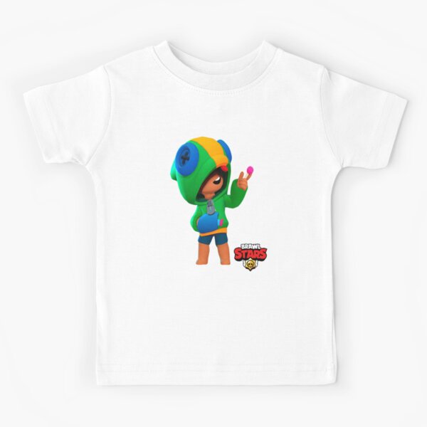 Brawl Stars Funny Kids T Shirts Redbubble - shirt leon brawl stars