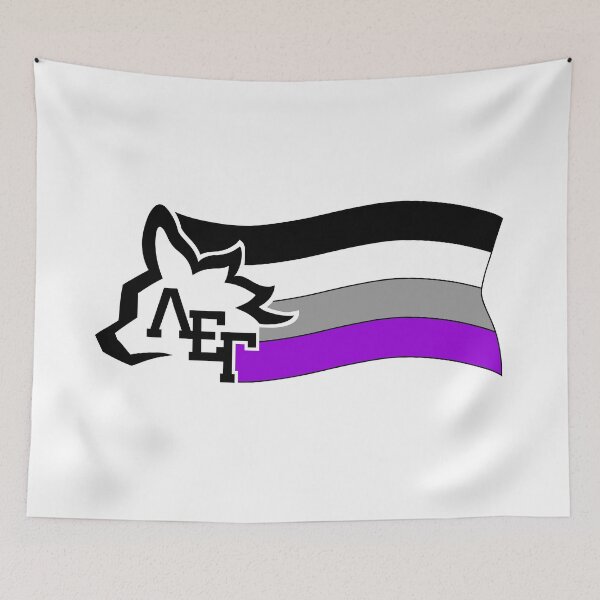 Item preview, LEG Pride - Asexual designed and sold by DioxiDeals.