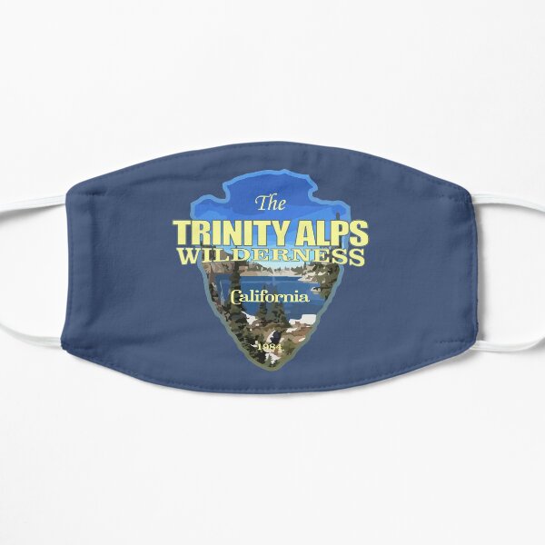 Trinity Alps Wilderness (arrowhead) Flat Mask