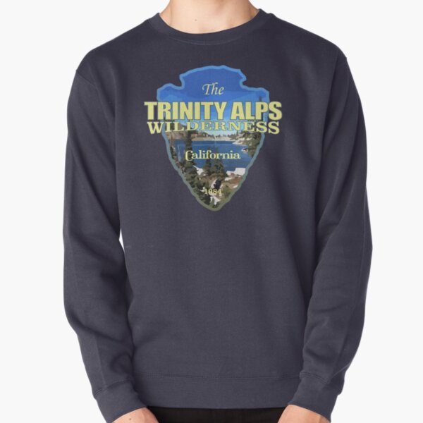 Trinity Alps Wilderness (arrowhead) Pullover Sweatshirt