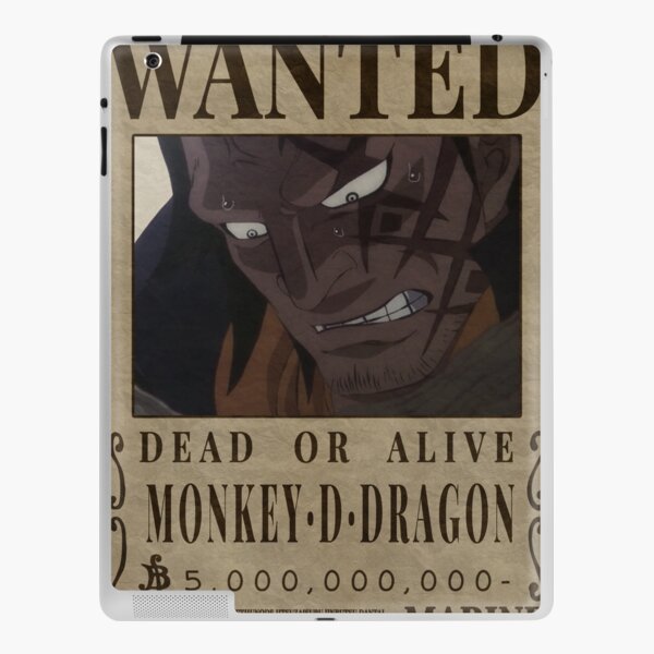 One Piece Wanted Monkey D Luffy Ipad Case Skin By Patrika Redbubble