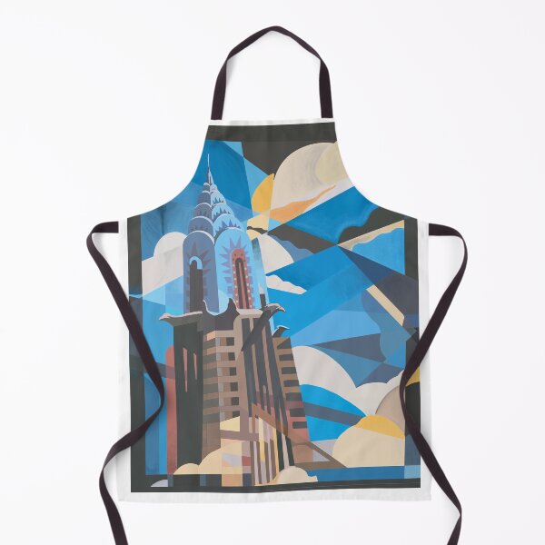 Item preview, Chrysler Building Painting White Collar designed and sold by Marlins1997.