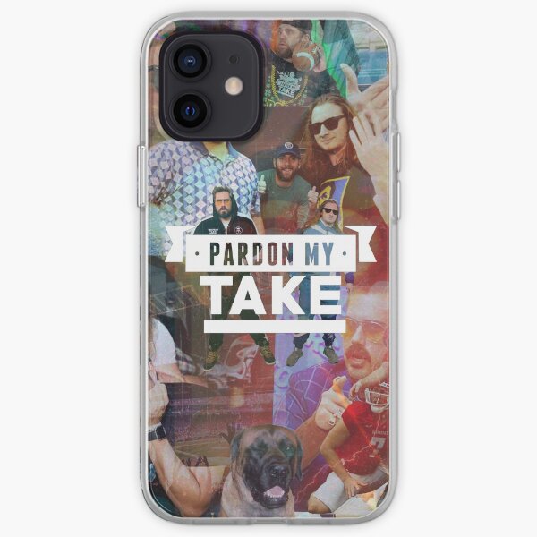 pardon my take collage iPhone Soft Case
