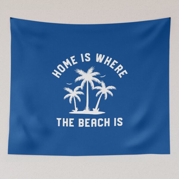 Item preview, Home Is Where The Beach Is #4 designed and sold by SalahBlt.