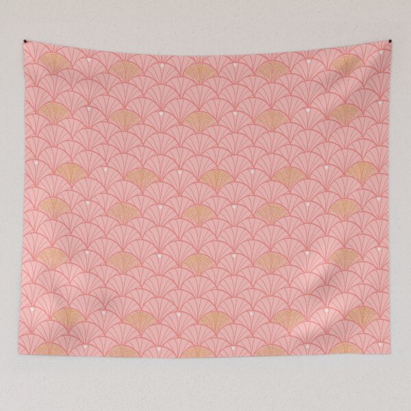 Item preview, Scallop Seashells - Deep Pink designed and sold by Jasrese.