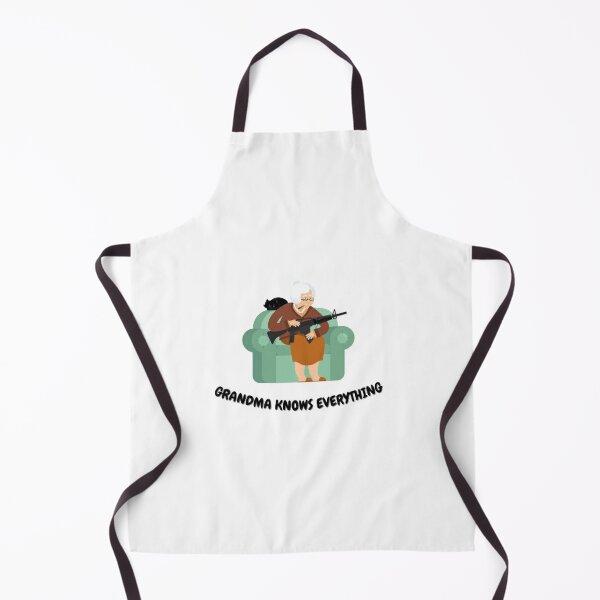 Nadie Me Ayuda En Esta Casa, spanish mom gift Apron for Sale by Farhi