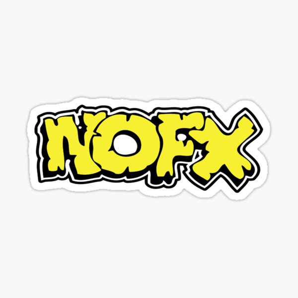NOFX Punkband Logo Sticker