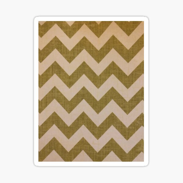 Item preview, Green and White Zigzag designed and sold by T1D4ever.