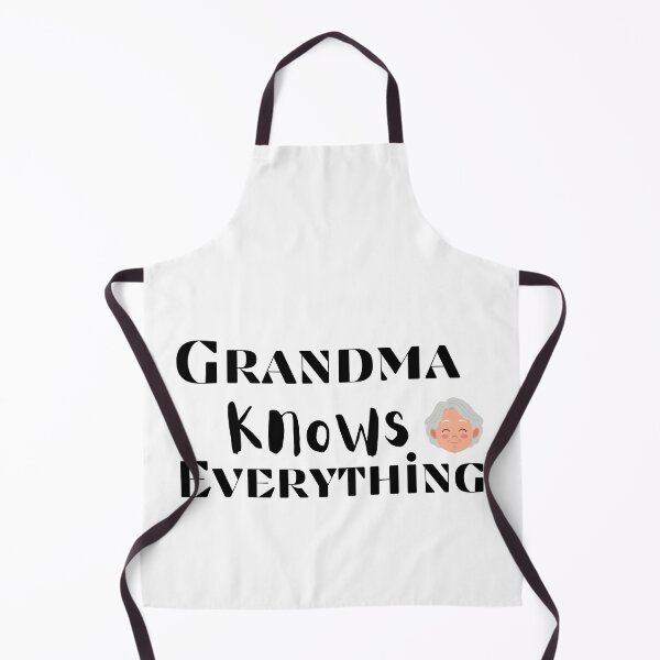 Item preview, Grandma knows everything. Black line designed and sold by Hab2.