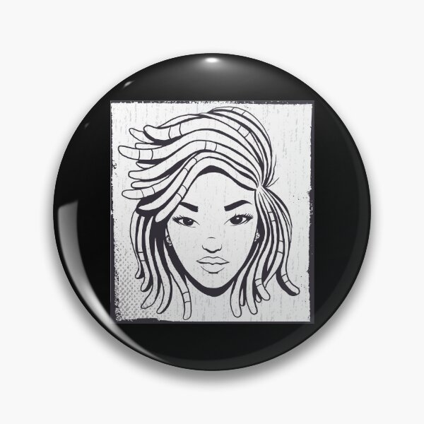 Item preview, Woman with rastas. designed and sold by emphatic.