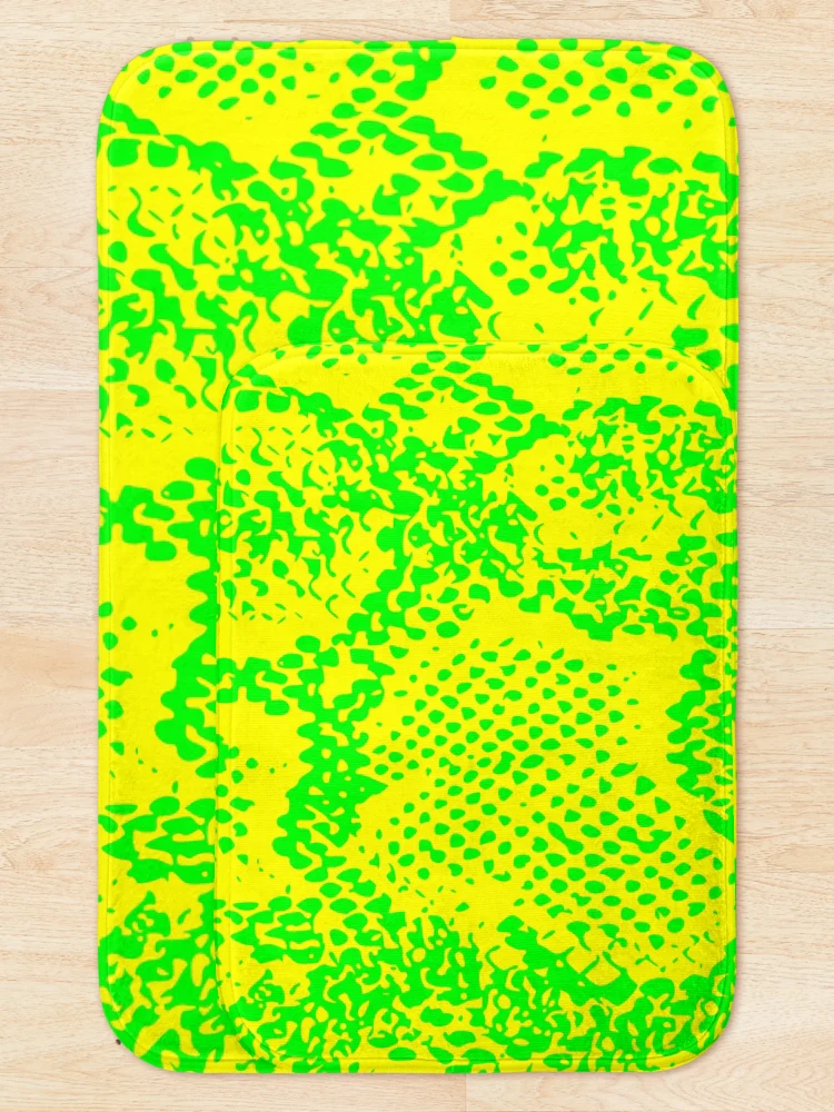 Thumbnail 5 of 6, Bath Mat, Python Skin designed and sold by DesignFantazia.