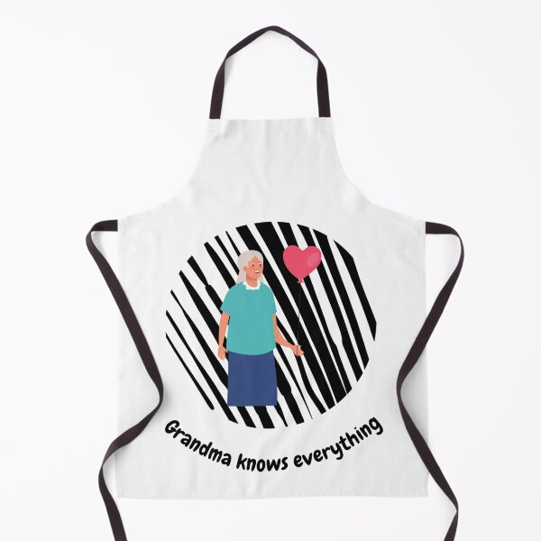 Item preview, Grandma knows everything. Black lines designed and sold by Hab2.