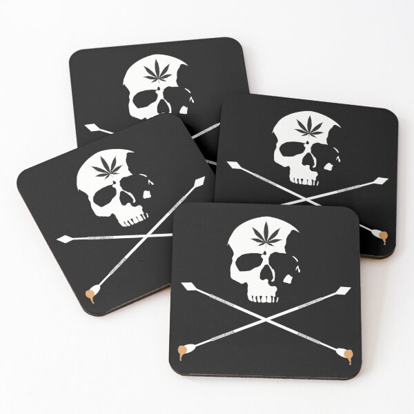 Item preview, Skull and Dab Tools - Marijuana THC Concentrates Dabs Wax Hash Rosin  designed and sold by YomeHayin.