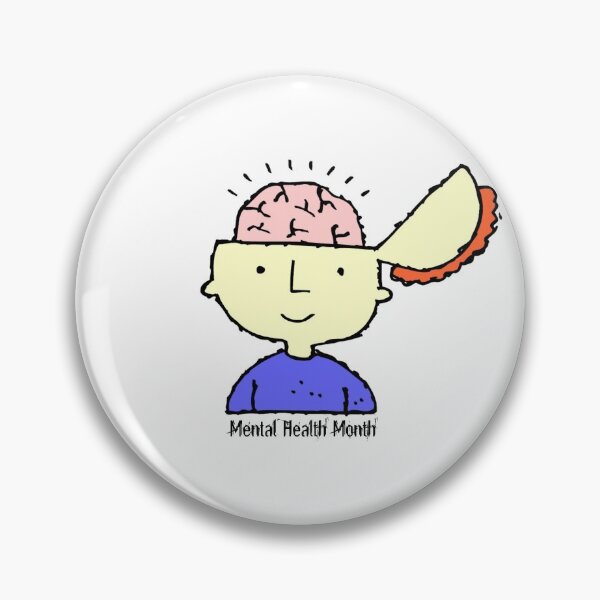 Item preview, May is Mental Health Month Exposed Brain designed and sold by HolidayBug.