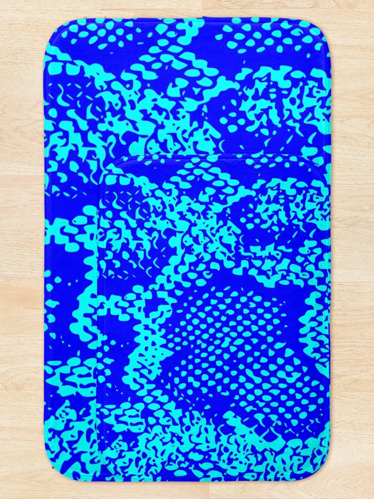Thumbnail 5 of 6, Bath Mat, Python Skin designed and sold by DesignFantazia.