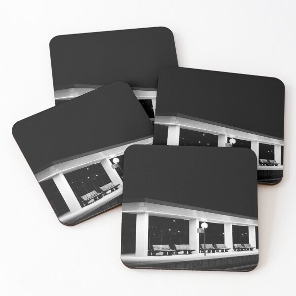 Item preview, Train station Photography B&W designed and sold by Geminizer.
