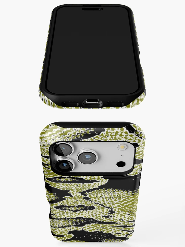 Thumbnail 3 of 4, iPhone Case, Python Skin designed and sold by DesignFantazia.