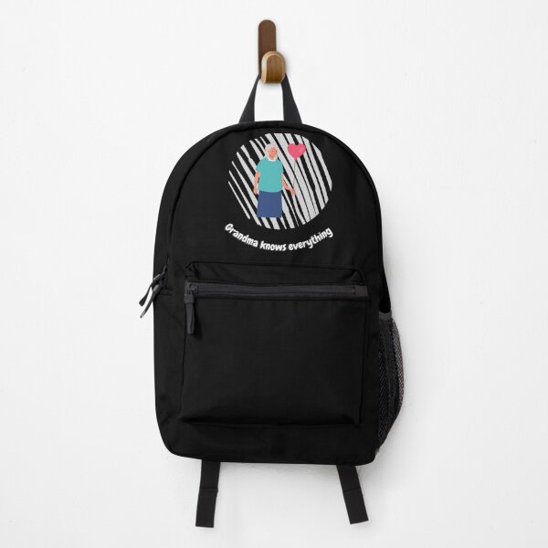 Item preview, Copy of Grandma knows everything. Black lines designed and sold by Hab2.